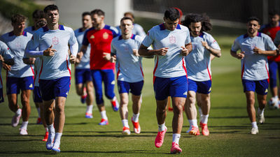 España completa su última sesión antes de su primer amistoso