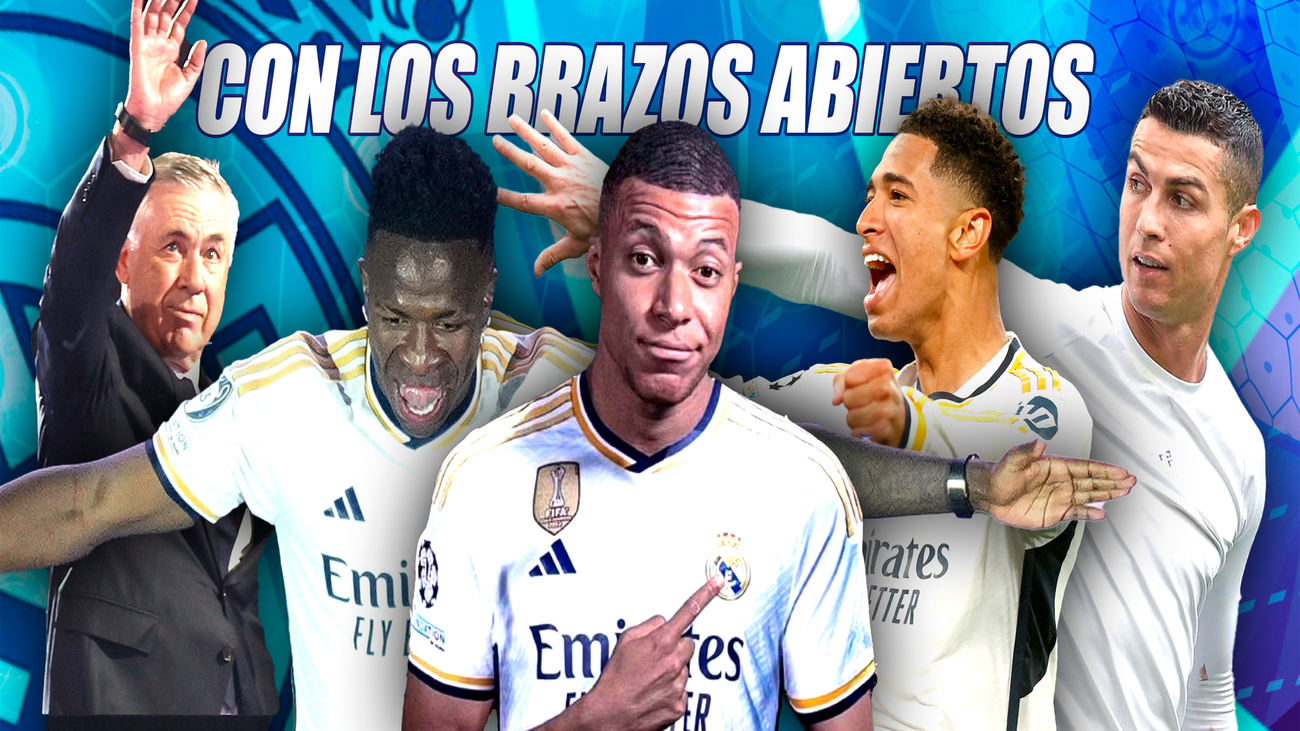 La plantilla del Real Madrid le da la bienvenida a Mbappé