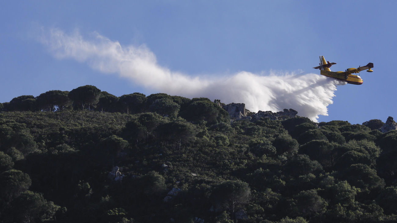 Investigan a cuatro personas en relación al incendio que ha arrasado 600 hectáreas de Tarifa