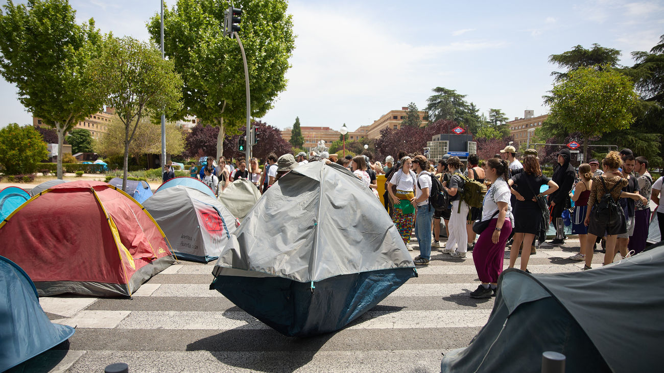 La Acampada por Palestina en la Complutense se levanta tras un mes de protesta y trasladará su lucha a comités universitarios