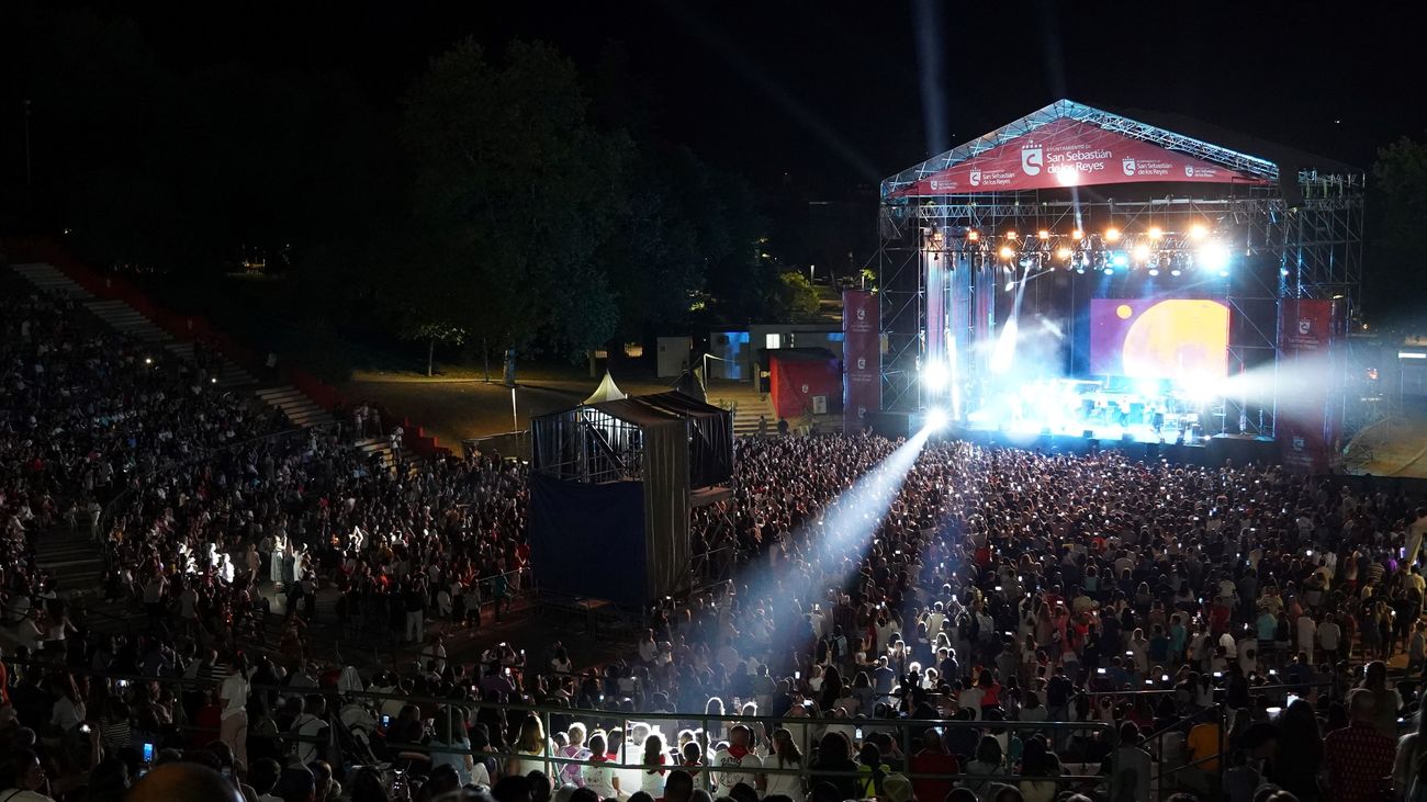 Concierto en las fiestas de San Sebastián de los Reyes