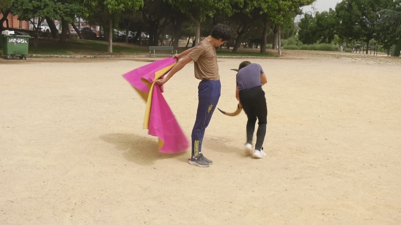 Las jóvenes promesas del toreo entrenan en Galapagar
