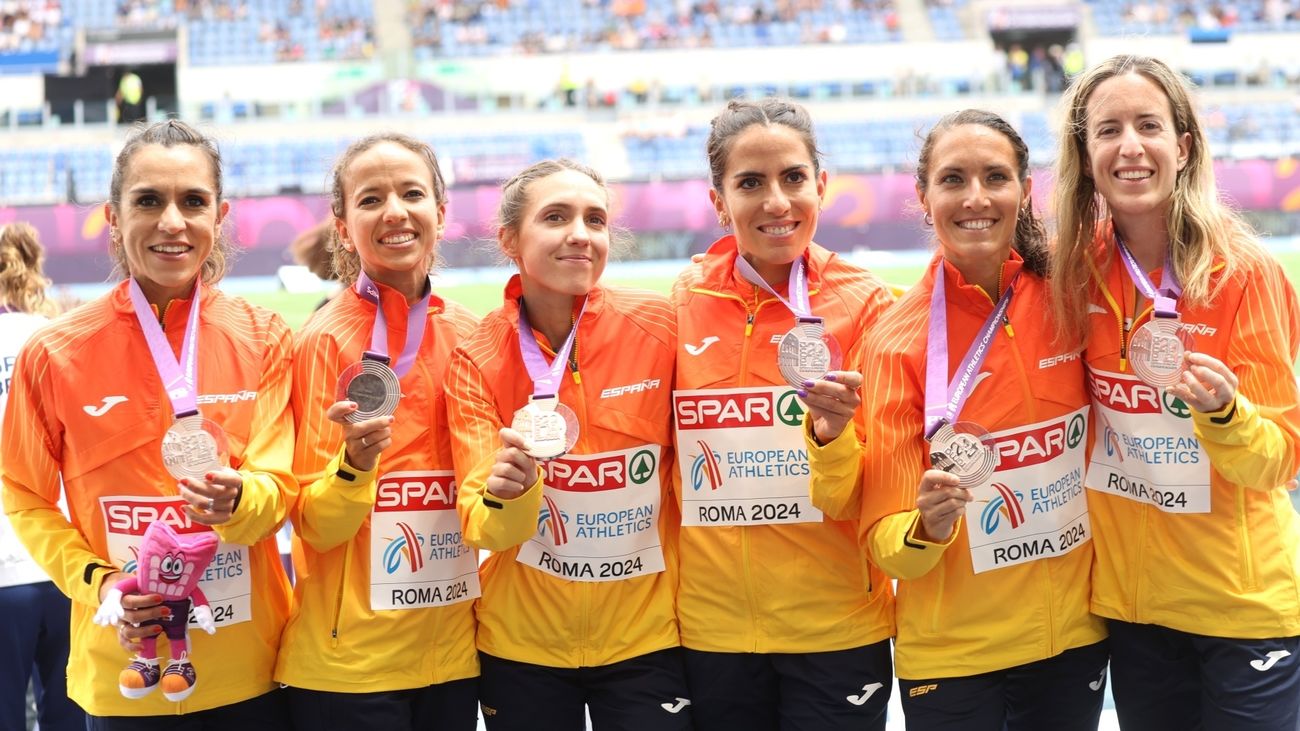 España, medalla de bronce por equipos en medio maratón