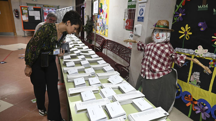 Colegio electoral en Madrid / EFE