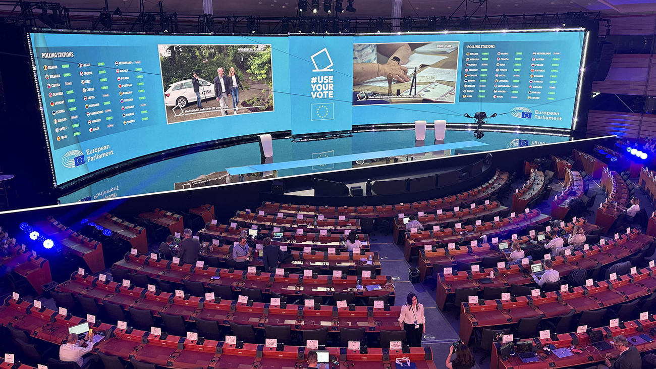 La sede del Parlamento Europeo en Bruselas