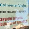 Colmenar ofrece un servicio de buses gratuito para llevar a los mayores a los colegios electorales