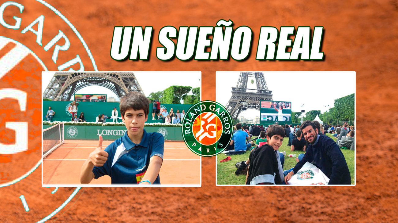 Alcaraz y su sueño cumplido