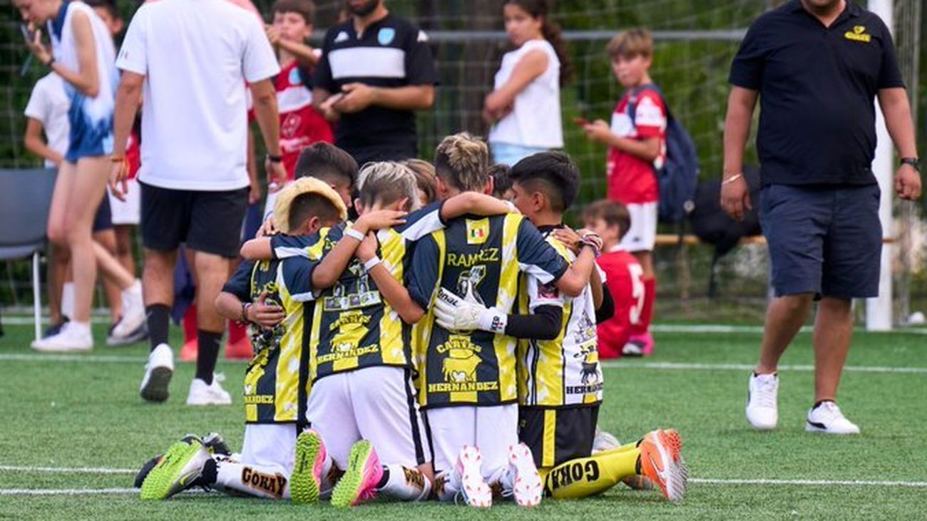 Más de 140 partidos del torneo de fútbol base Madcup 2024