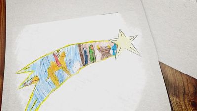 Los niños diseñan las luces de Navidad de Madrid