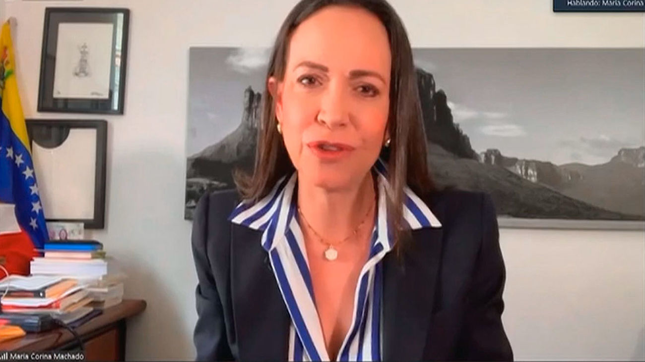 María Corina Machado pide más apoyo a la comunidad internacional