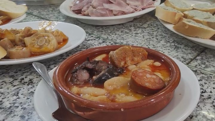 Aperitivo en 'Los Asturianos' / Telemadrid