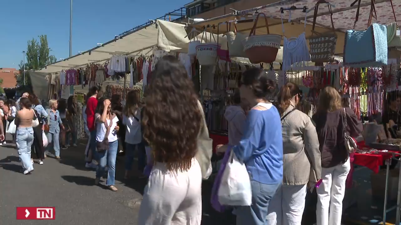 Majadahonda reorganiza la superficie de su mercadillo  con el objetivo de mejorar su seguridad