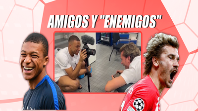 Mbappé y Griezmann, amigos en Francia y 'enemigos' tras la Eurocopa