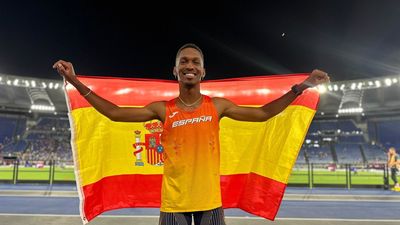 Jordan Díaz, oro histórico para España en triple salto