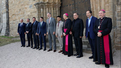 El rey Felipe VI inaugura en Villafranca (León) la XXVII edición de las Edades del Hombre