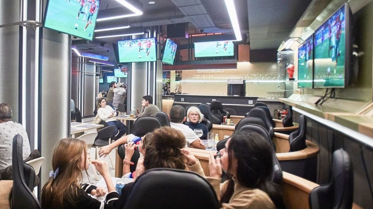 Bares con ambiente futbolero en Madrid