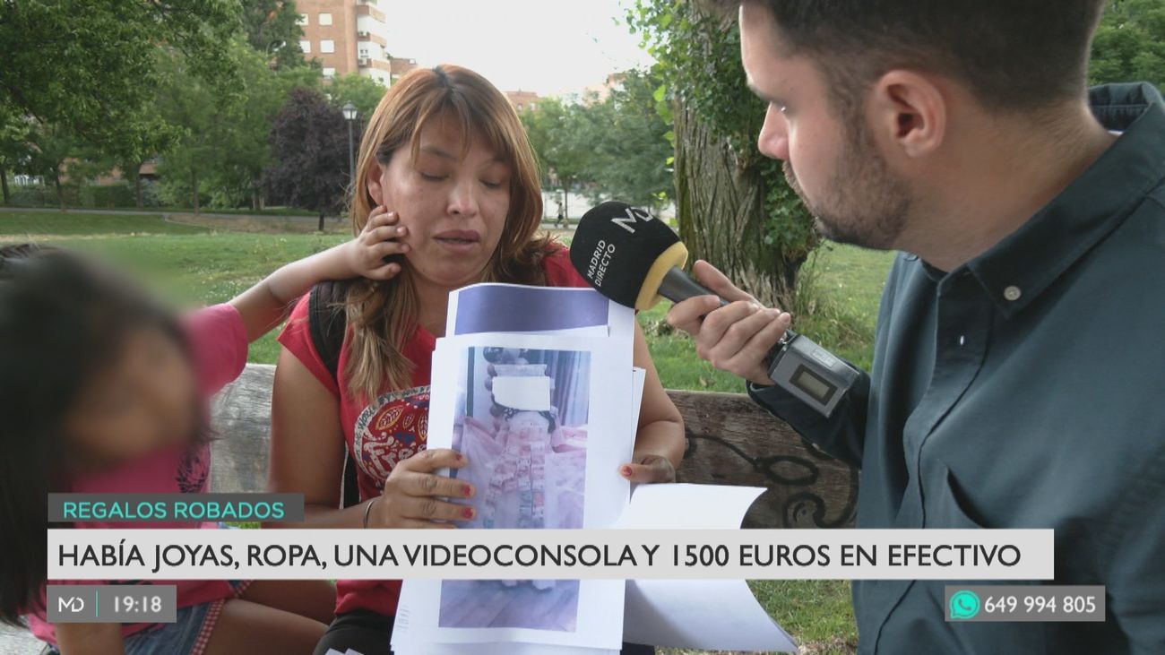 Denuncian el robo de los regalos de comunión