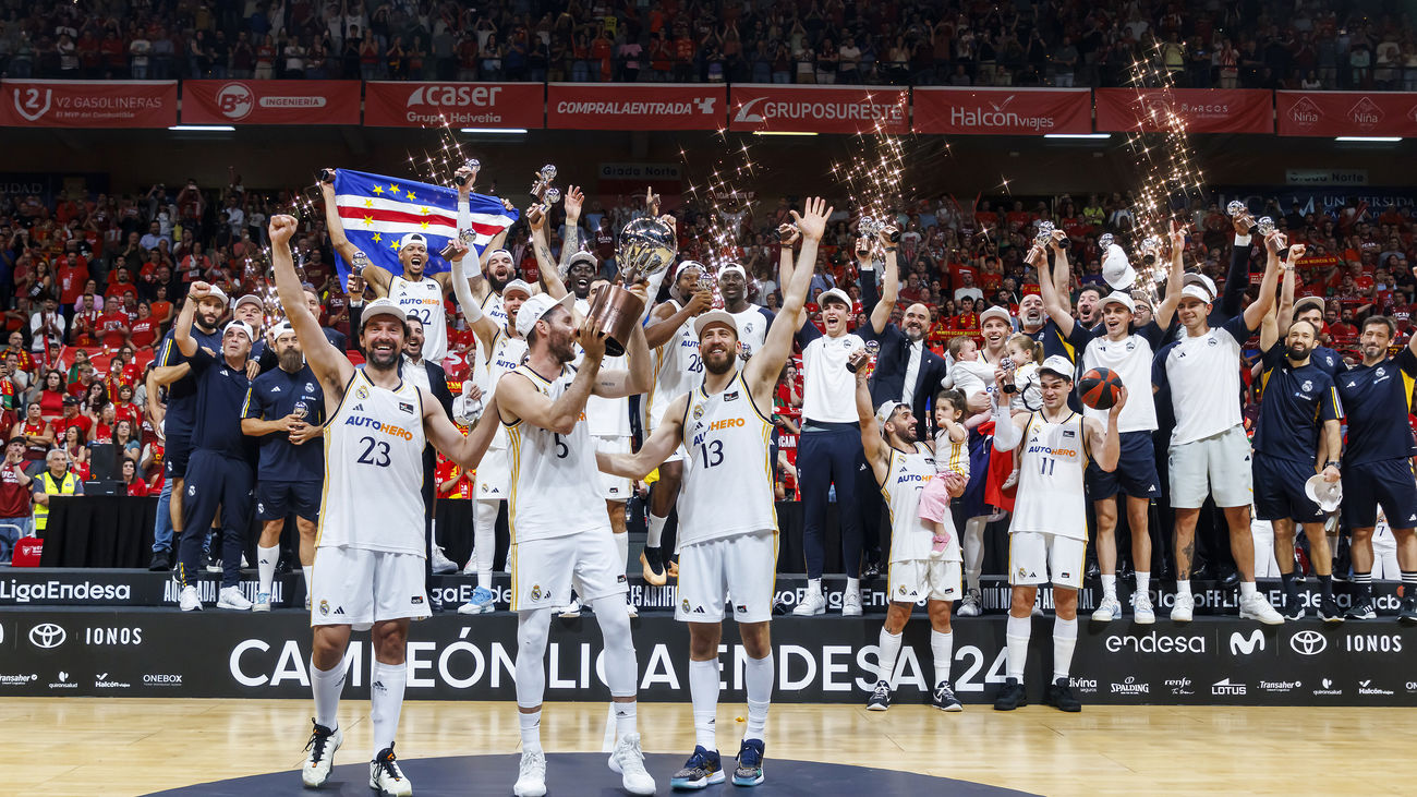 El Real Madrid, campeón de la Liga Endesa