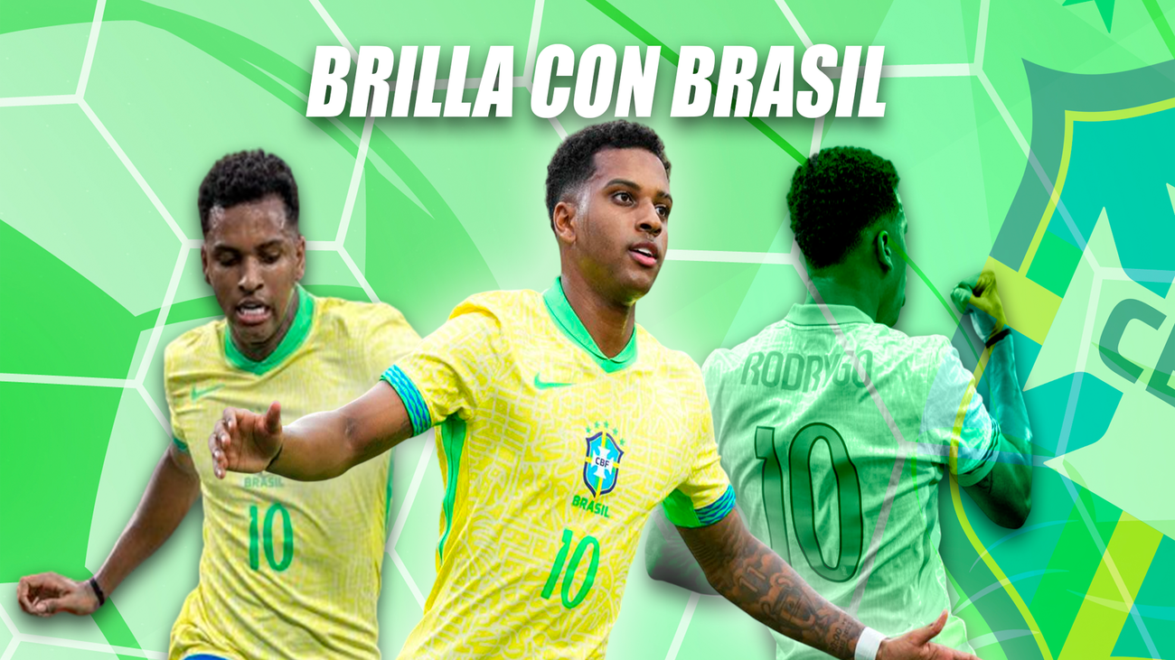 Rodrygo se reivindica con Brasil