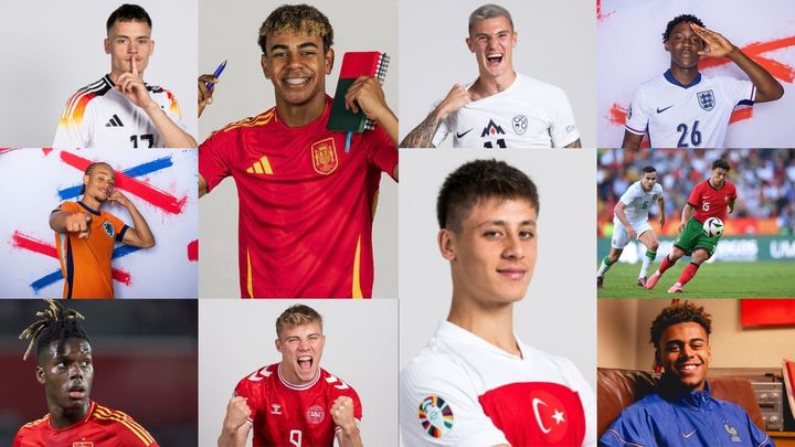 Los 10 jóvenes a seguir en la Eurocopa