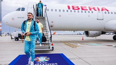 España ya está en Berlín para su debut en la Eurocopa