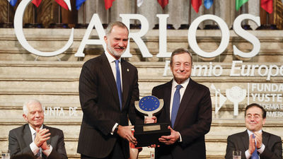 Felipe VI: "El sueño  europeo sigue siendo nuestra mejor realidad"