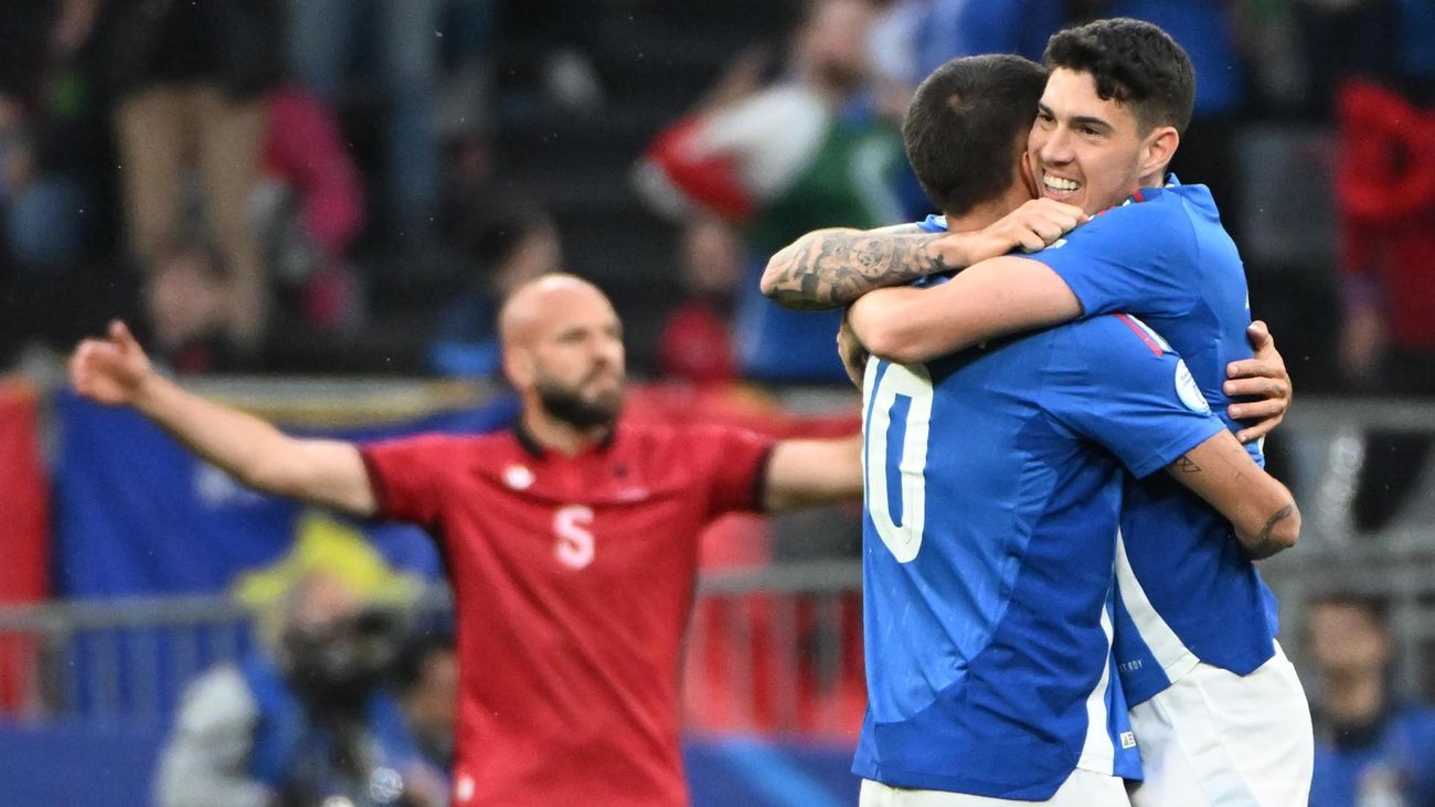 2-1. Italia remonta contra Albania antes de enfrentarse a España