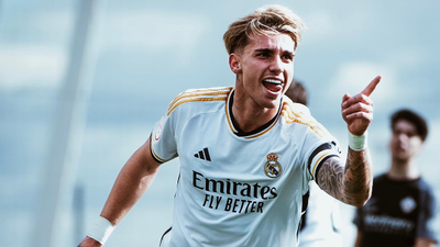 Iker Bravo se despide del Real Madrid Juvenil