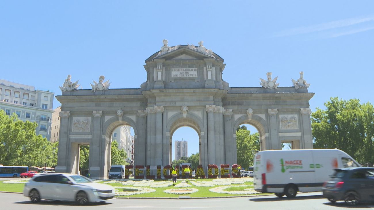 Madrid se engalana para felicitar a Felipe VI por sus 10 años de reinado