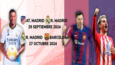 El Real Madrid comenzará la defensa del título en Mallorca, el Atlético en Villarreal