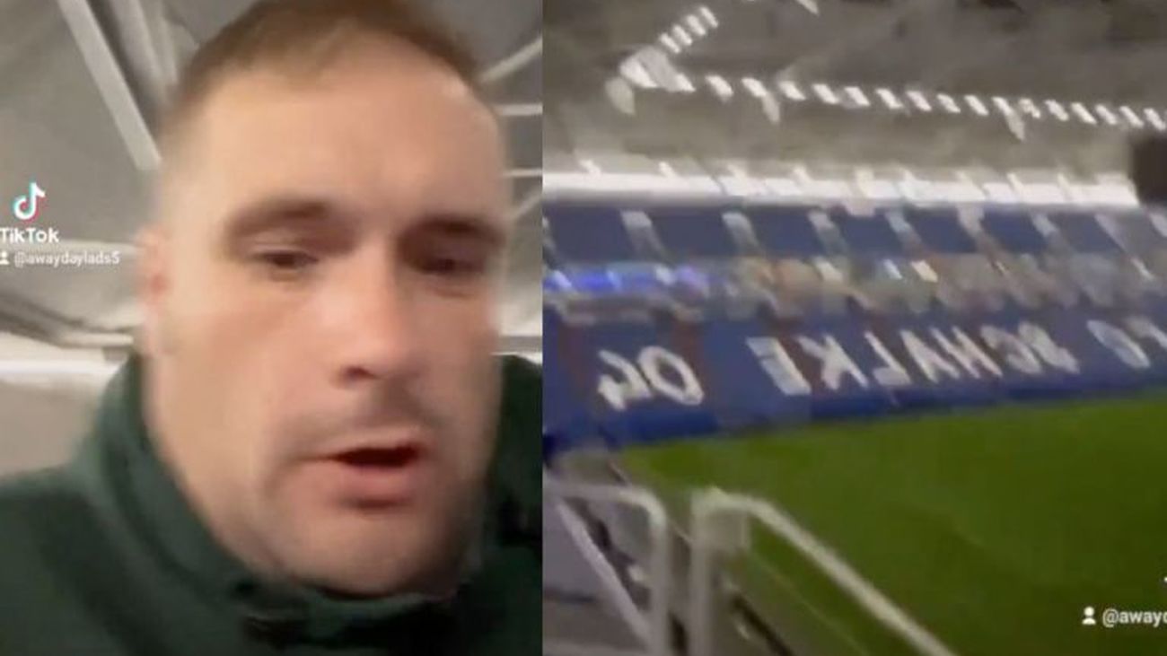 Un inglés se queda dormido en un estadio de la Eurocopa y se despierta al día siguiente