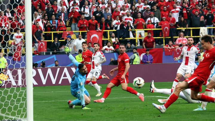 Gol de Turquía a Georgia / EFE