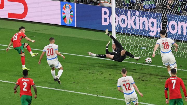 Gol de Conceiçao a Chequia / EFE