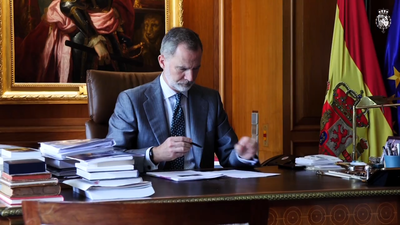 Momentos difíciles de reinado ejemplar y transparente