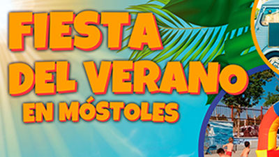 Agua, música y drones para celebrar la primera fiesta del verano en Móstoles