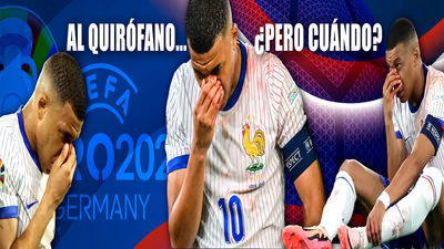 Mbappé jugará con máscara en la Eurocopa y luego se operará