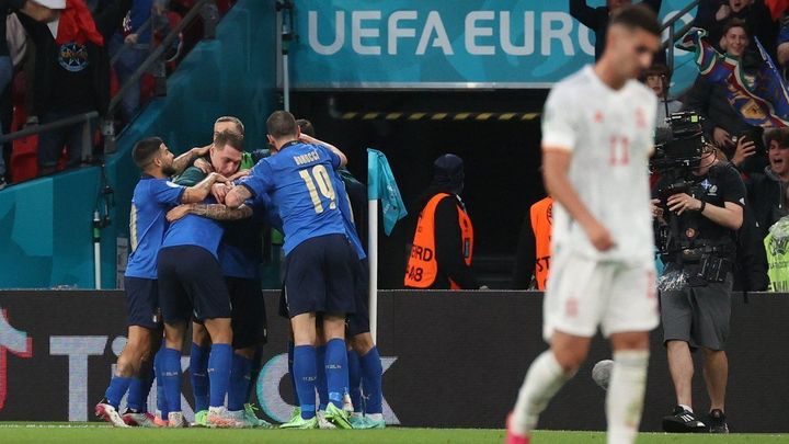 España - Italia en la Eurocopa 2021 / EFE