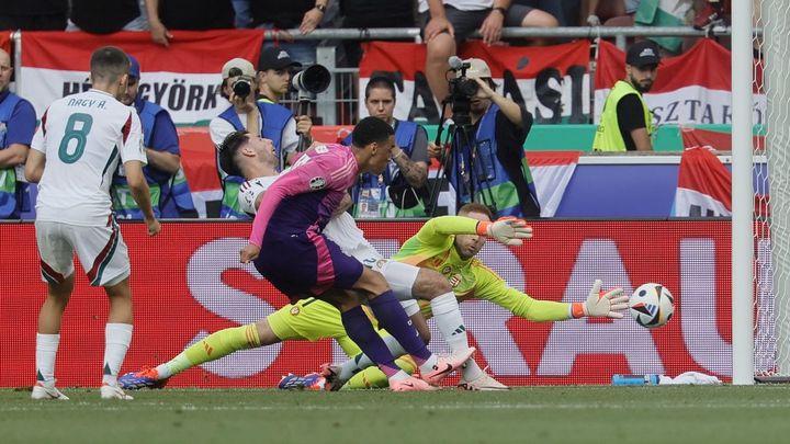 Musiala marca a Hungría / EFE