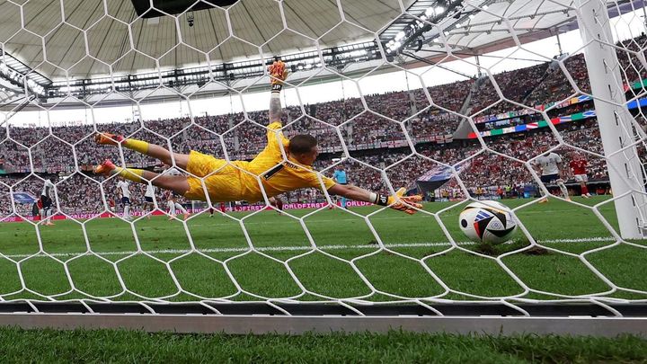 Gol de Dinamarca / EFE