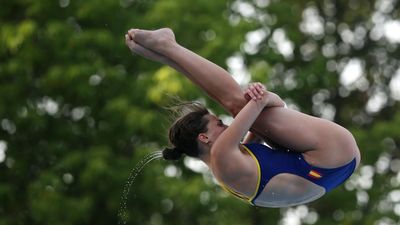 La madrileña Ana Carvajal, campeona de Europa de trampolín  de 10 metros