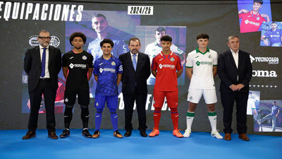 El Getafe regresa al origen con su equipación