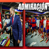 El rey alaba el fútbol de España: "Es una maravilla verlos jugar"
