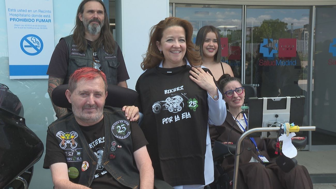 La Comunidad de Madrid conmemora el Día Mundial de la ELA junto a pacientes y familiares en el Zendal