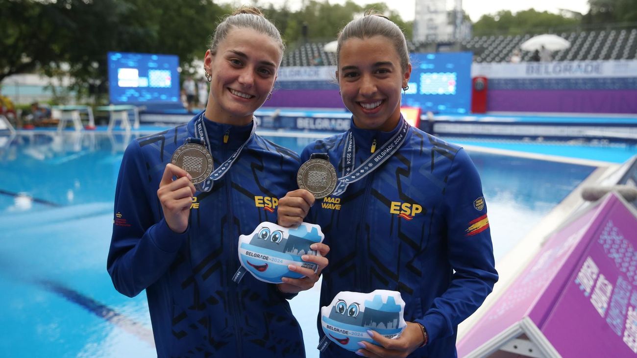 Valeria Antolino y Ana Carvajal