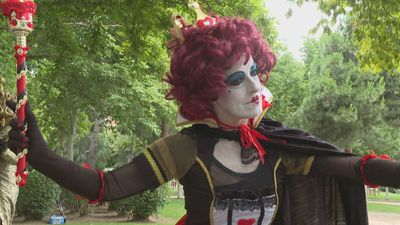 25 artistas se convierten en estatuas humanas en Leganés