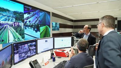 El Centro de Gestión de la Movilidad de Madrid vigila el volumen de tráfico de la ciudad