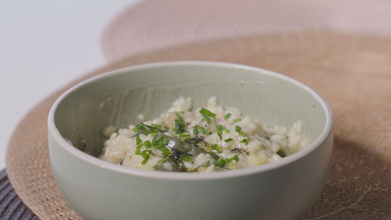 Sabor a Madrid: Risotto de verduras en Moralzarzal