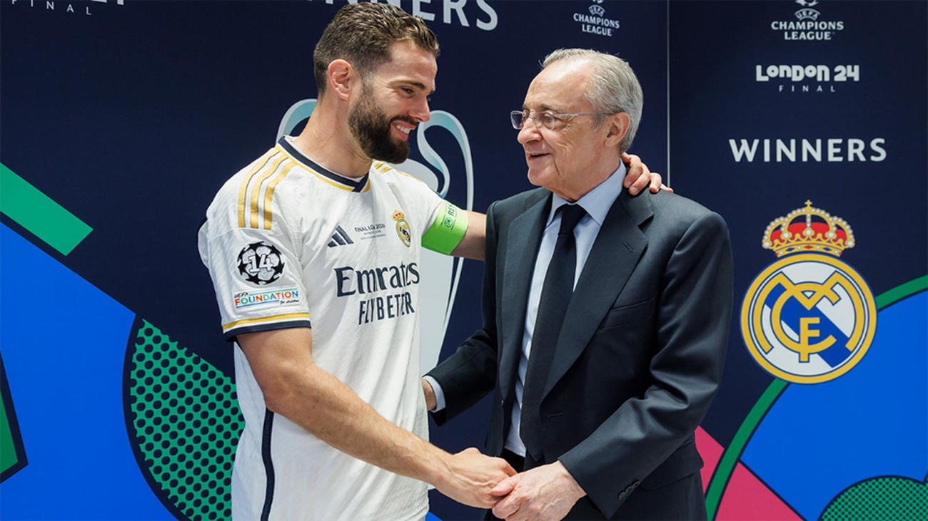 El Real Madrid confirma la marcha de Nacho