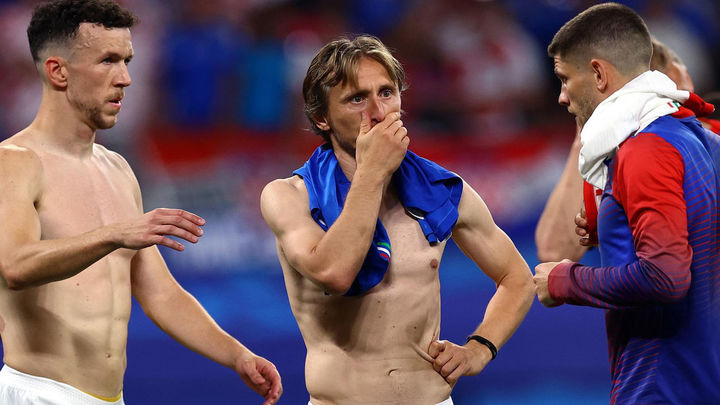 Las lágrimas de Modric