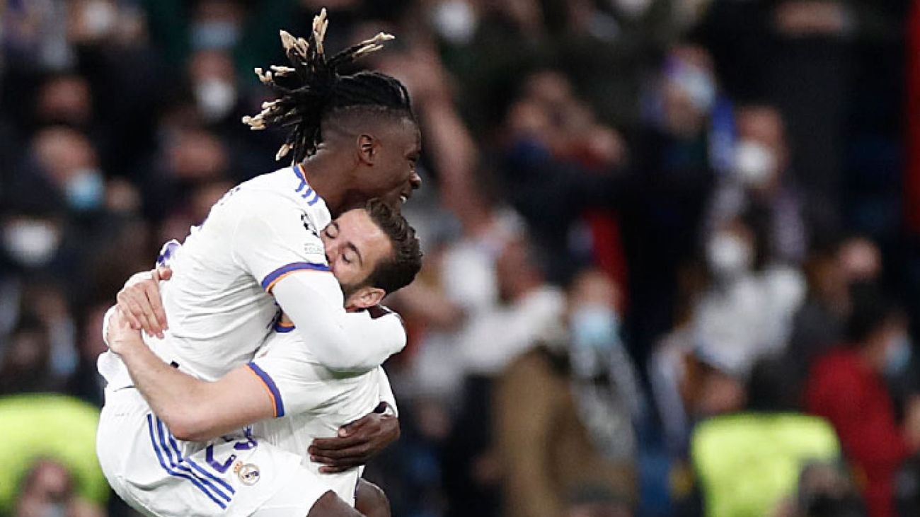 Camavinga  y Nacho Fernández